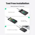 UGREEN HDD Case 2.5" Hard Drive Enclosure USB Type C SATA 5Gbps for SSD HDD 9.5 7mm External Hard Drive Disk Case Support UASP. 