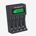 NEW PUJIAMX AA/AAA Rechargeable Battery Charger LCD Display Portable Adapter USB Cable TypeC Batteries Interface Fast Charging Tool. 