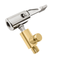 Air Pump Nozzle Adapter with Deflation Inflator Valve Connector. 