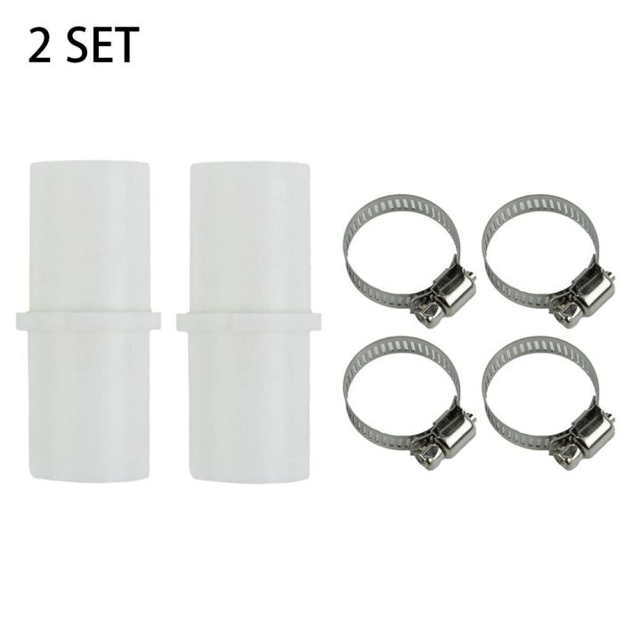 1/2Set%20Durable%20Strong%20Reliable%20Connection%20Drain%20Hose%20Connector%20with%202%20Clamps%20Tube%20Fitting%20Washer%20Hose%20Adapter%20Kit%20For%2020mm%20Inner%20Dia%20Tube%20For%20Washing%20Machine%20Water%20Pipe%20Washer%20Extension%20Adapter%20-%20Image%209