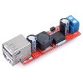 Dual USB 9V/12V/24V/36V to 5V Converter DC-DC 3A Step Down Power Module. 