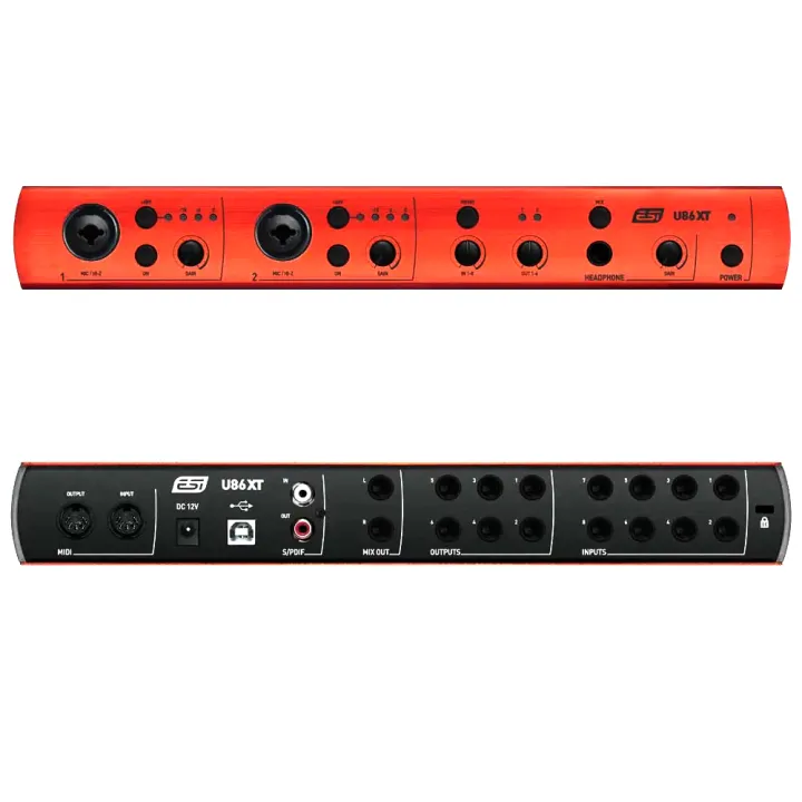 ESI%20U86%20XT%20Professional%2024-bit%20USB%20Recording%20Interface%20Sound%20Card%20with%208%20Inputs%20/%206%20Outputs%20-%20Image%209