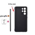 Case Original silicone case with built-in Stylus S Pen for Samsung Galaxy S21 Ultra Stylus mobile PHONE S21 UltraS Pen. 