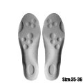 4D Massage Insoles Women Men High Elasticity Soft Shoe Pads Shock Absorption Cushion Arch Support Insole. 