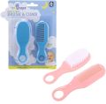 Baby comb and brush Newborn Hair Brush Infant Plastic comb head Massage. 