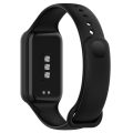 (COD Avail)For Xiaomi Mi Band 8 Active Solid Color Integrated Silicone Watch Band. 