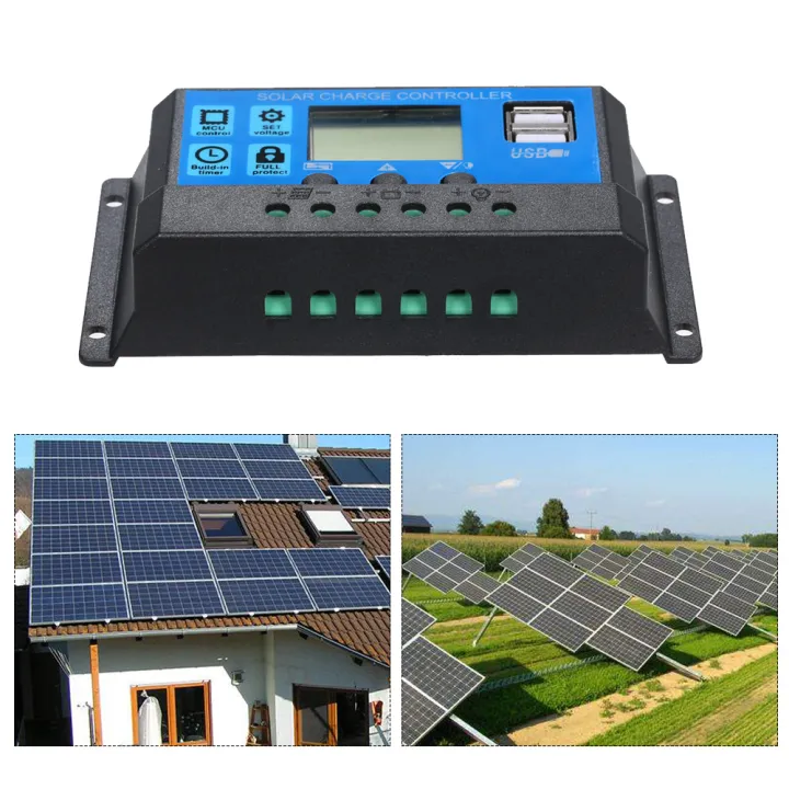 100A%2012V%20/%2024V%20Solar%20Charge%20Controller%20PWM%20Intelligent%20Regulator%20With%20USB%205V%202.5A%20-%20Image%205