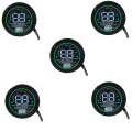 5X Electric Bike Speedometer Scooter Dashboard Indicator 48V 60V 72V Lead-Acid Battery LED Instrument Display. 