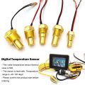 Electric For Car TruckGauge 10MM 21MM 14MM 16MM 17MM Water Temperature Sensor Digital Temperature Sensor Temp Sender 50K Head Plug. 