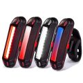 Bike Bicycle Light LED Front Rear Light USB Rechargeable MTB Cycling Safety Warning Flashlight Tail Lamp Bicycle Accessories-04 red light. 