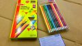 Camlin Triangular Colour Pencils 12. 