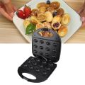 Mini Waffle Maker Double Sided Temperature Adjustable Multifunctional BPA Fre US. 