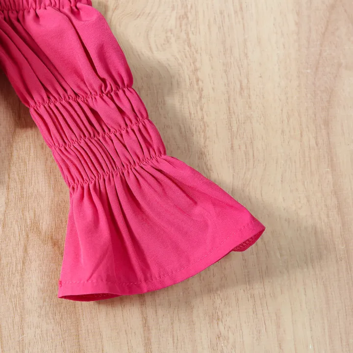 2Pcs%20Kids%20Casual%20Clothing%20Sets%20Outfits%20Off%20Shoulder%20Tops%20Butterfly%20Print%20Pants%20Outfits%20-%20Image%205