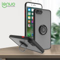 Lenuo Anti-fall Fashion Protective Phone Case For iPhone SE / 7 / 8 Casing Multifunction Car Magnetic Shockproof With Ring Stand Back Cover. 