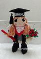Personalized Graduation doll, Personalized Graduation doll soft toy.. 