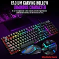 Forev FV-Q3055 Hunter Pro Gaming Keyboard & LED Mouse Combo. 