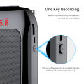 Portable Voice Speaker Amplifier for Teachers with wi-rel-ess Microphone Headset Waistband Rechar-geable Personal b-t Speaker Support Music Recording FM Ra-dio for Classroom Meeting Training Tour Guides Promotions Singing. 