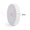 White Sewing Elastic Band 40M 3/4 Inch Knit Elastic Spool Heavy Stretch High Elasticity Strap Material for Sewing Crafts Durable Easy to Use. 