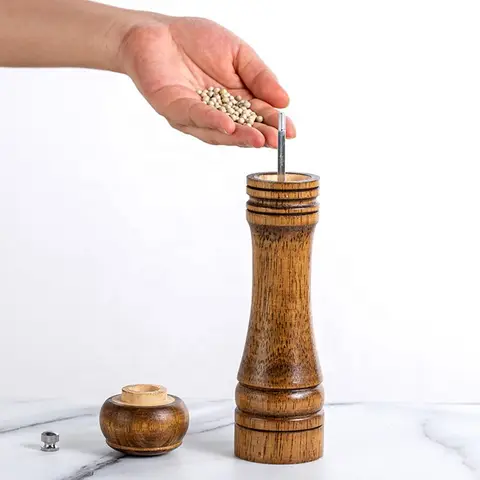 Pepper%20Mill%20Grinder%20-%20Black%20Traditional%20Brown%20Wooden%20Salt%20&%20Pepper%20Grinder,%20Mixer,%20Mill,%20Manual%20Shaker,%20Spice%20Storage%20Ceramic%20Crusher,%20Mill%20with%20Adjustable%20Coarseness%20Setting%20Wooden%20Traditional%20Pepper%20Mill%20-%20Image%206