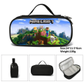 New My World Pencil Case Stationery Case Pencil Box Large Capacity Minecraft Creeper Pencil Case MC Peripheral. 