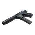 UMP - High-Performance Airsoft Gun with 6mm Bullets - PUBG Military Style Realistic Tactical SMG Toy Guns for Boys, Spring-powered Pull-back Trigger Action, Outdoor Play, Gel Blasters, Shooting Gun Toy, BB Guns for Adults Kids Boys Girls. 
