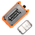 Portable Mini Fiber Optical Power Meter 8 Wavelengths with LED Light Network Cable Tester FTTH Fiber Optic Cable Tester. 