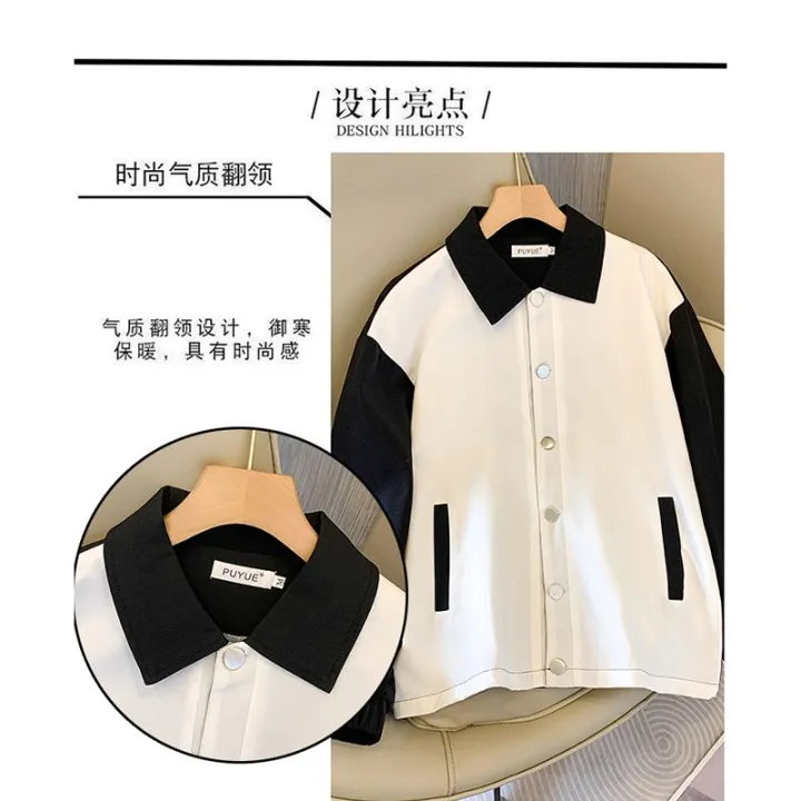 Spring%20and%20Autumn%20Coat%20Men's%20and%20Women's%20Jacket%20Couple%20Coat%20Stitching%20Square%20Collar%20Double%20Layer%20Outdoor%20All-Matching%20Popular%20Trendy%20Men's%20High-End%20-%20Image%208