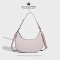 David Jones Paris women crossbody bag pu leather female handbag small lady shoulder bag. 