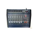 YAMAHA PMX802D Professional Powered Audio Mixer 8-Channel 16DSP 2-Layer Equalizer EQ 650W High-Power 2-channel support PC USB MP3 Bluetooth Player. 