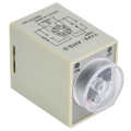 1 Set 8 Pins 10Min Timer Delay DIN Rail Time Relay w/ Socket 12/24/110/220V. 
