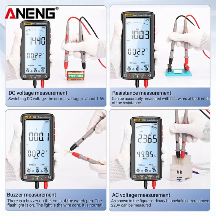 ANENG%20681%20682%20683%20Digital%20Professional%20Multimeter%20Smart%20Anti-burn%20Rechargeable%20Non-contact%20Voltage%20Tester%20AC/DC%20Voltage%20Meter%20-%20Image%204