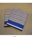 Handloom cotton bed sheet(48x78"). 