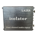 1Pcs Audio Isolator Noise Reduction Filter Eliminates Current Noise Dual-Channel 6.5 XLR Mixer Audio Isolator LA2XS. 