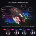 X1 /  X7 Wired Gaming Mouse for Professional PC gamer with 6 Programmable Buttons and Colorful LED Lights, Ergonomic Design to Lower Hand Fatigue and Optical Sensor. 