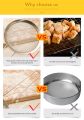 【Hot】 Fine Mesh Stainless Steel Strainer Sieve Juice Egg Filter Colanders Coffee Tea Vegtables Filtering Food Kitchen Accessories. 