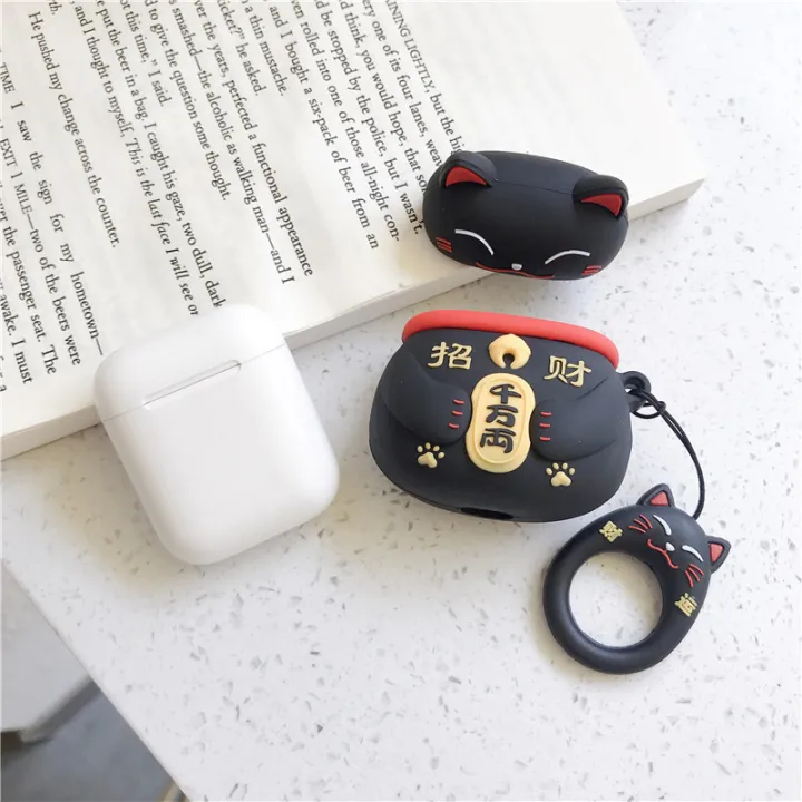 3D%20Cartoon%20Penguin%20Lucky%20Cat%20For%20Apple%20Airpods%201%202%203%20Pro%20Case%202%20Bluetooth%20Earphone%20Case%20Girls%20Pets%20Bulldog%20Shark%20Ghost%20-%20Image%203