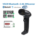 Barcode Scanner 1680SW Wireless/1922 Bluetooth Reader Image QR PDF417 Data Matrix Code Bar Gun RS232 Bluetooth. 