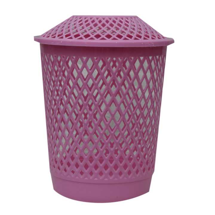 Plastic Dustbin SARA - Pink | Daraz.lk