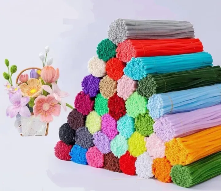 100%20Pcs%20%2030cm%20Quality%20Multi%20Color%20Pipe%20Cleaners%20for%20Craft%20Flowers%20Making%20-%20Image%208
