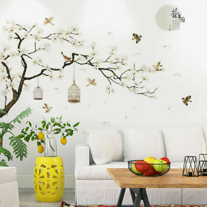 White%20Cherry%20Blossom%20Tree%20Lotus%20Flower%20%20Butterfly%20Fairy%20Girl%20Flower%20Border%20Wall%20Decoration%20Sticker%20TV%20Frame%20Sticker%20Kitchen%20Living%20Room%20Decoration%20Star%20Room%20Deco%20Wall%20Stickers%20Stars%20Tree%20Wedding%20Nursery%20Decorative%20-%20Image%204