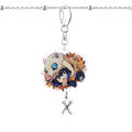 Keyring Japanese Anime Design Decorative Acrylic Demon Slayer Key Chain for Key. 