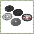 5Pcs 75mm Cutting Disc for 10mm Bore Angle Grinder Metal Circular Saw Blade Flat Flap Grinding Wheel Sanding Pads Milling Tool. 