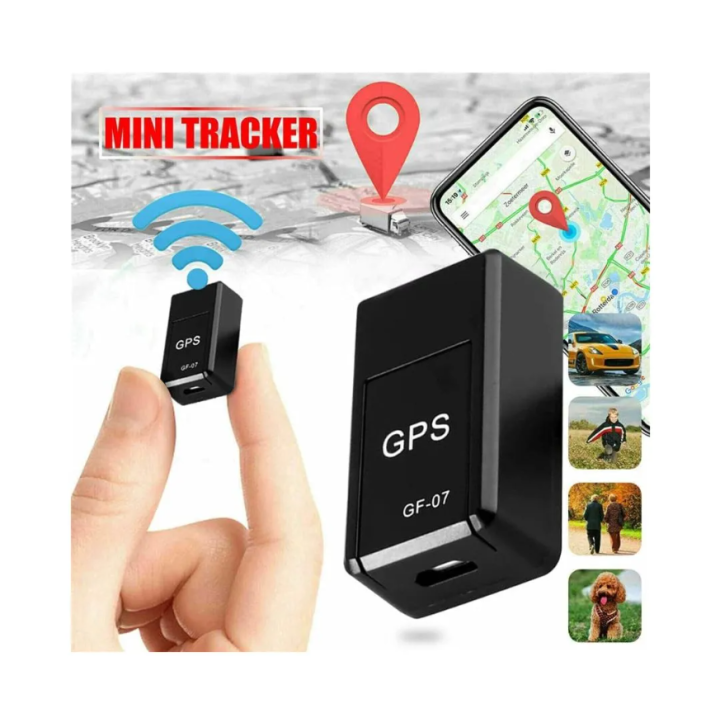 RealTime GF07 Mini Car GPS Tracker, Portable Vehicle Locator