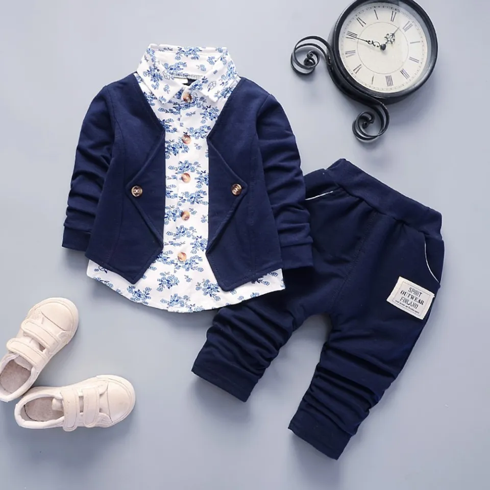 Baby Boy Clothes Cute Kid Boy Gentry Clothes Set Formal Party