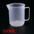 【ZOSR】250/500/1000/2000/5000ml Measuring Jug Plastic Beaker Kitchen Transparent Measuring Cup Laboratories Chemical Resistant Cup. 