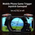 1 Set Game Trigger Joystick Convenient Zinc Alloy Low Latency Phone Supplies Mobile Game Controller Mobile Game Joystick. 