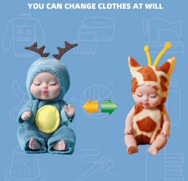 1PC%2012cm%20Rebirth%20Dolls%20Toys%20Mini%20Cute%20Sleeping%20Baby%20Series%20Doll%20Cartoon%20Animal%20Toys%20for%20Girls%20Birthday%20Gift%20-%20Image%204