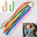 Ribbon Hand Rainbow Montessori Toys Waldorf Sensory Streamers Kids Baby Streamer Kites Ring Dancing Wood Toy Wind OutdoorBasketball. 