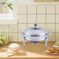 Stainless Steel Chafing Dish Buffet Set Removable for Baking Barbecue Hotel. 