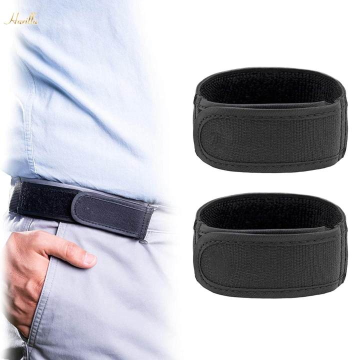 2Pcs No Buckle Elastic Belts Invisible Waist Belts Clothes